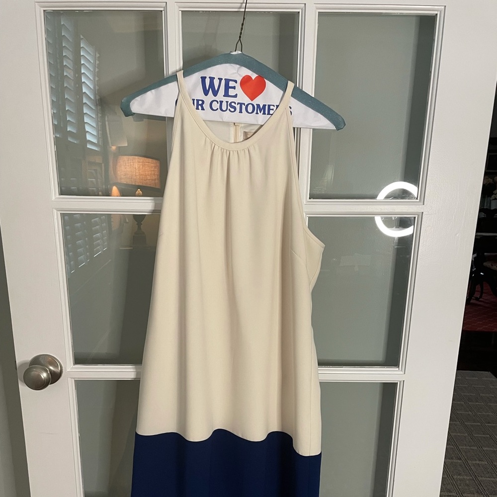 Women's color block dress Banana Republic